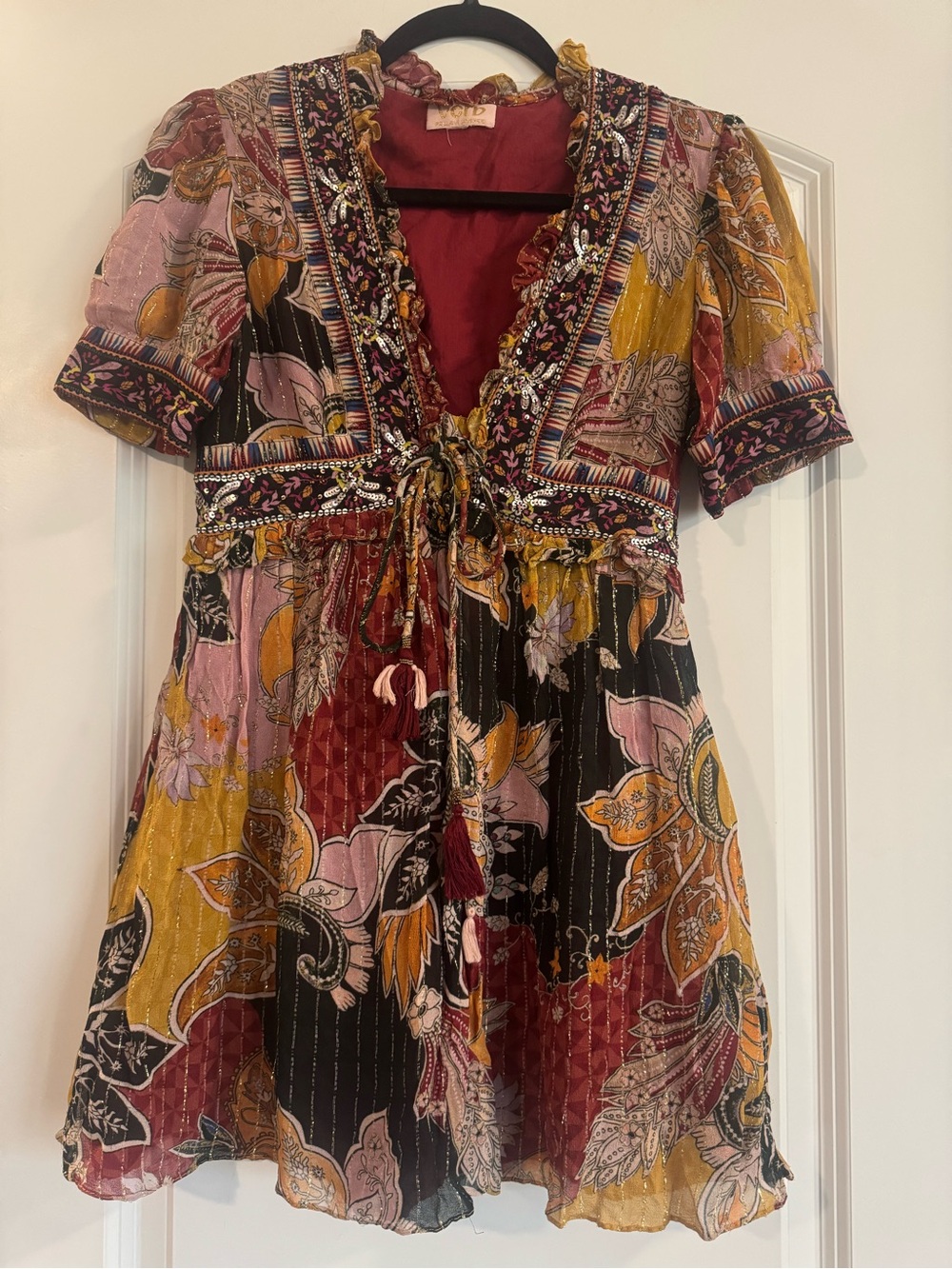 VERB PALLAVI SINGHEE FROM ANTHROPOLOGIE TOP SIZE XS